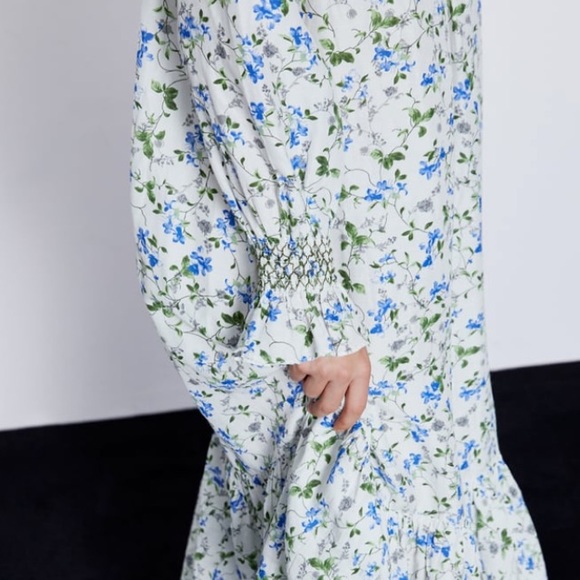 Robe Imprimée ZARA - Collection Printemps/Été 2016 - Taille S (équivalent 8) - Occasion Très Bon état